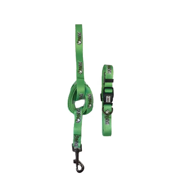 My Pet Pail Leash and Collar Set (Green)